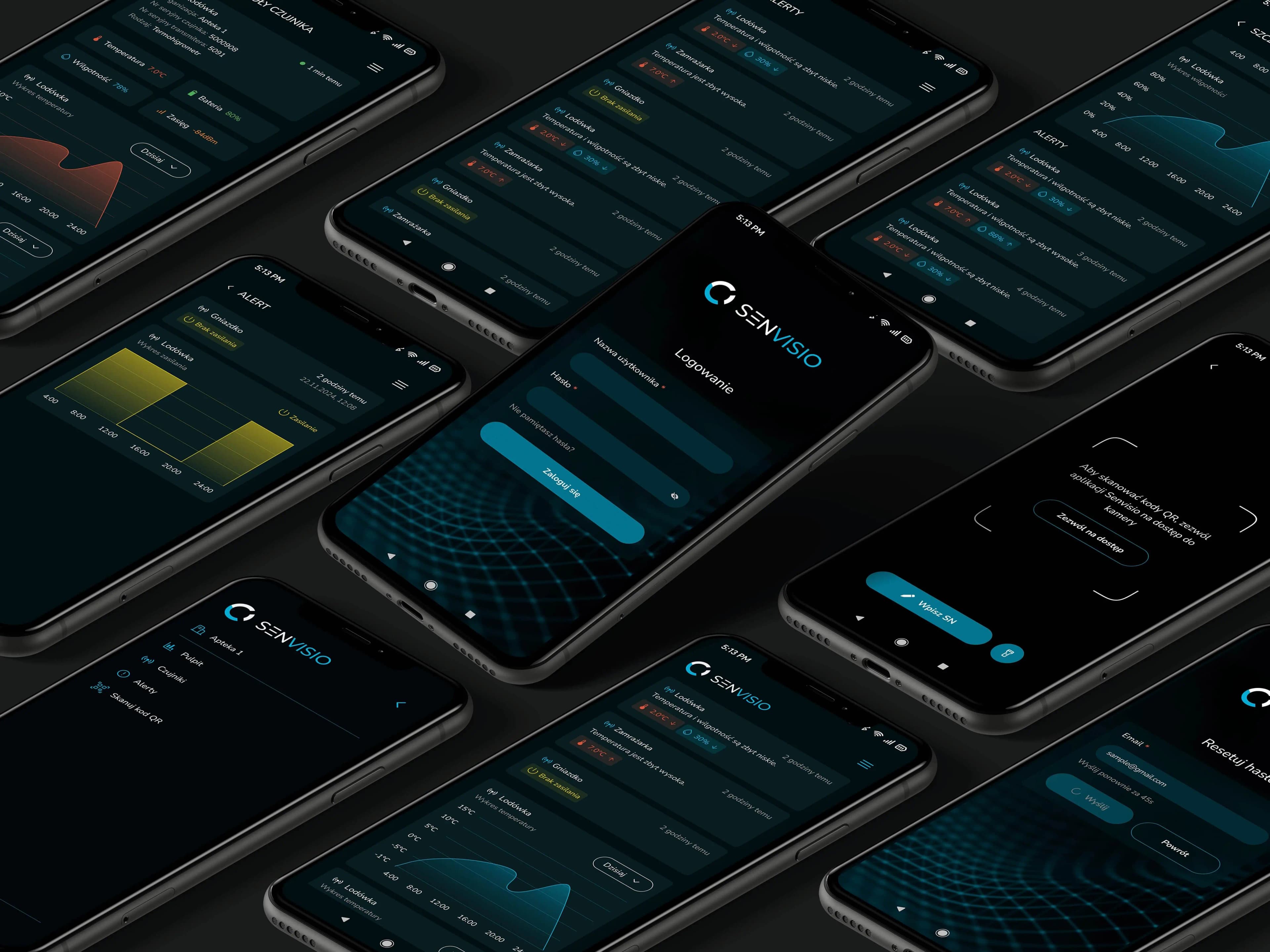 Aplikacja mobilna systemu SENVISIO